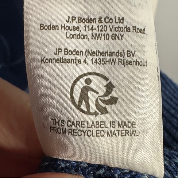 Boden men's medium argyle sweater, blue, wool blend, fall, winter, warm - Picture 7 of 9